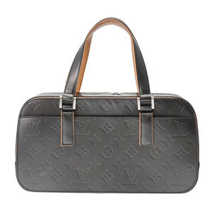 Louis Vuitton Monogram Matte Shelton Black Handbag